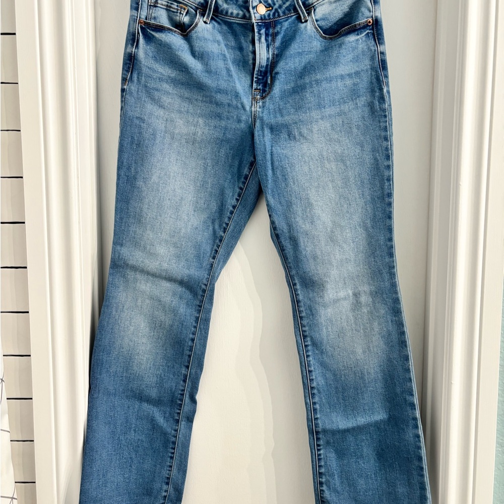 Old Navy Medium Blue Boot Cut Jeans